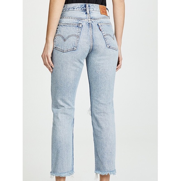 Levi’s Wedgie Selvedge Straight Jeans• Lost Inside - Picture 3 of 5